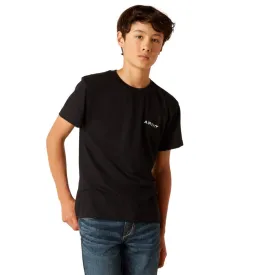 Ariat Boys SW Cacti Black Short Sleeve T-Shirt 10047914