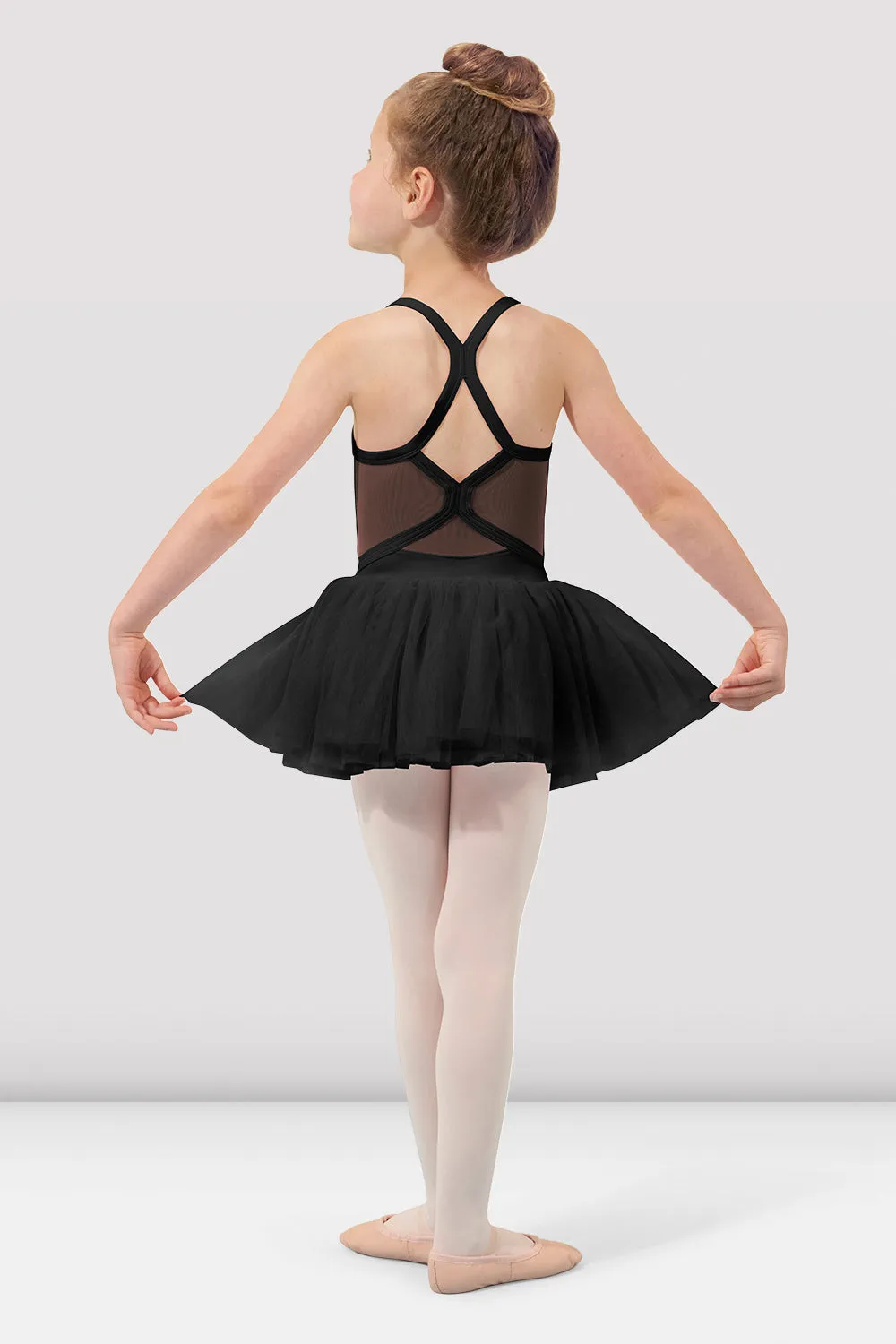 Girls Ela Mesh Back Tutu Dress