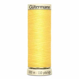 Gutermann Polyester Thread 100m #807 Yellow