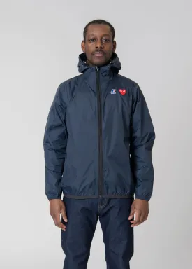 K-WAY Full-Zip Packable Jacket Navy J501-1