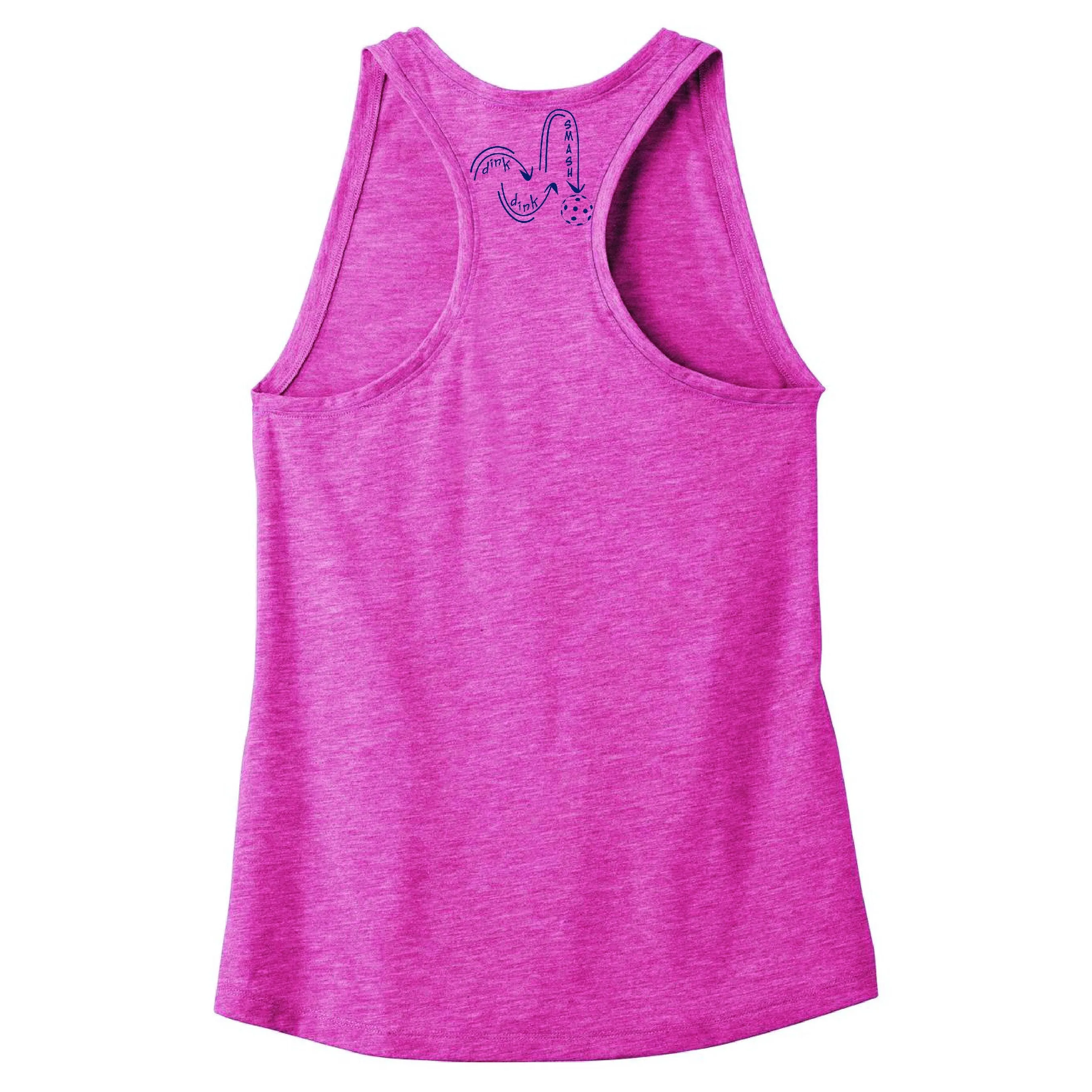 Made In America With Pickleball | Clearance Women's Rocker Pickleball Tank | 100% Polyester