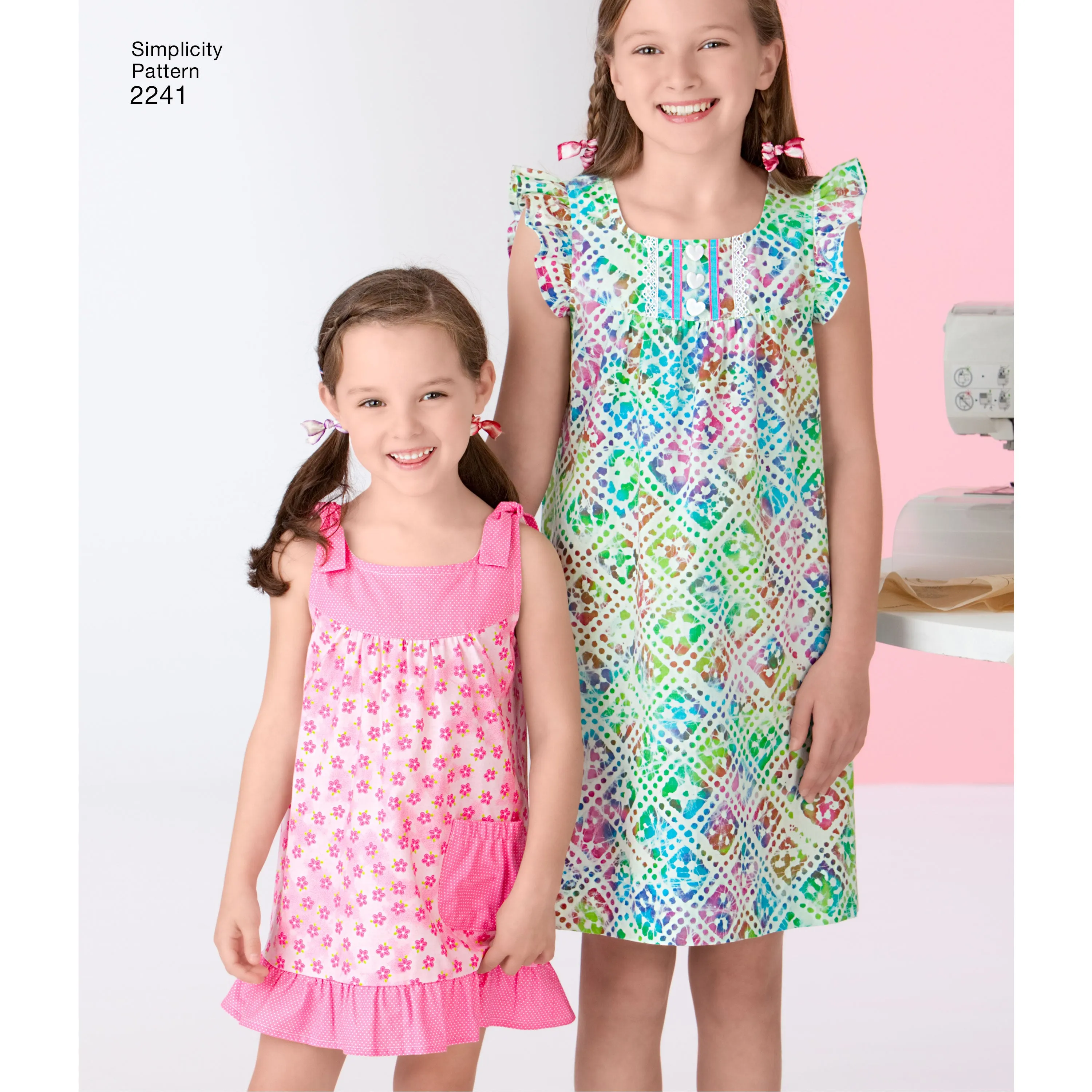 Simplicity Sewing Pattern 2241 Learn to Sew Child's & Girl's Dresses