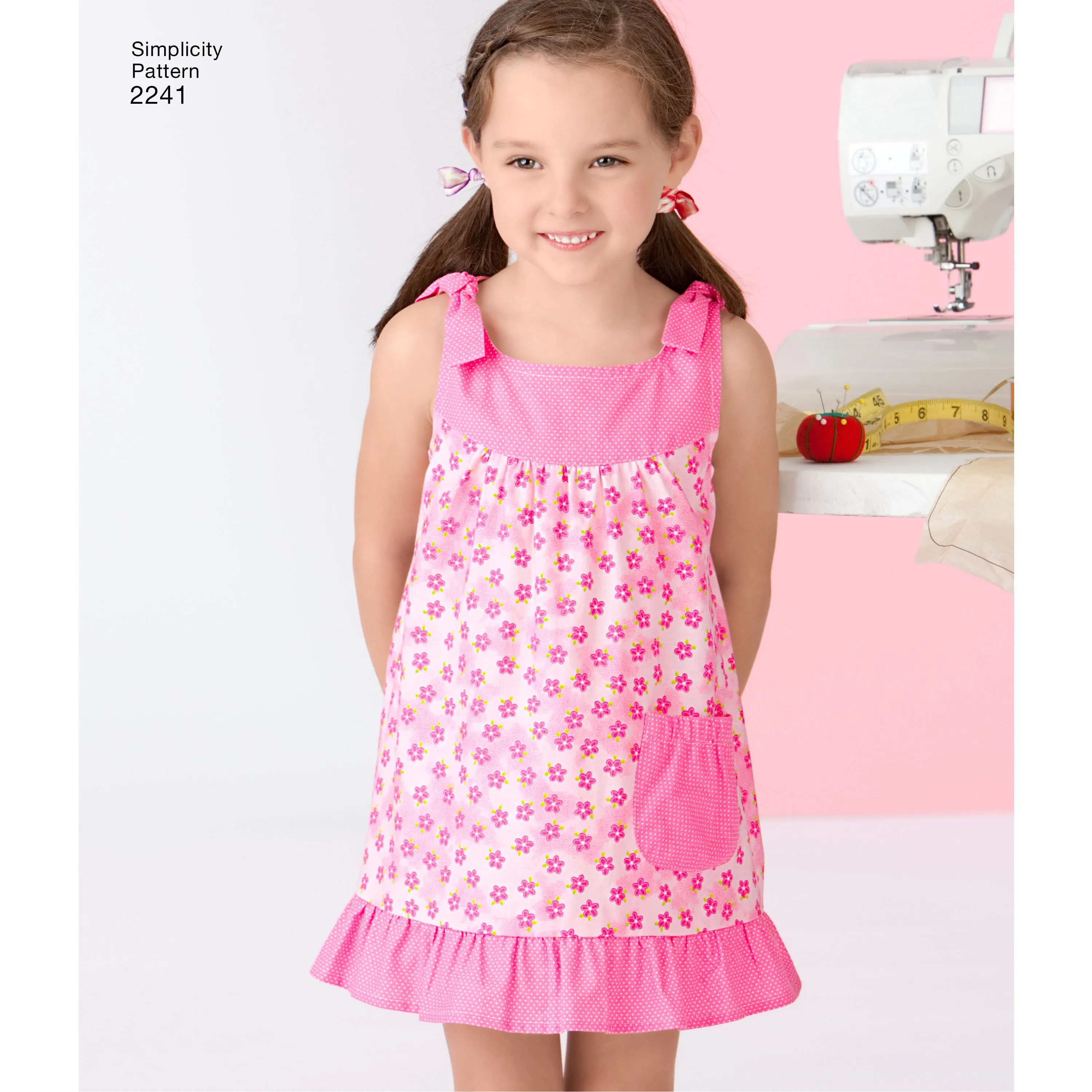 Simplicity Sewing Pattern 2241 Learn to Sew Child's & Girl's Dresses