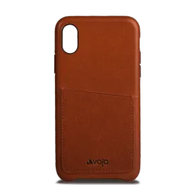 Slim Grip ID iPhone X Leather Case